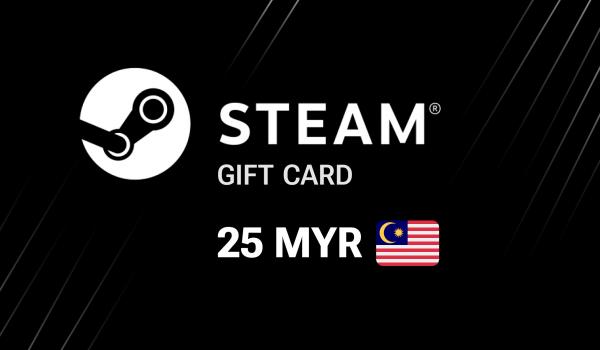 Steam Gift Card 25 MYR