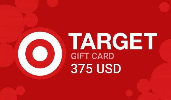 Target Gift Card 375 USD
