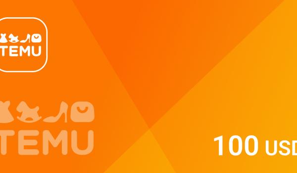 Temu Gift Card 100 USD