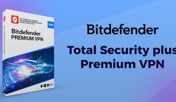 Bitdefender Total Security plus Premium VPN