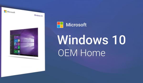 Microsoft Windows 10 OEM Home