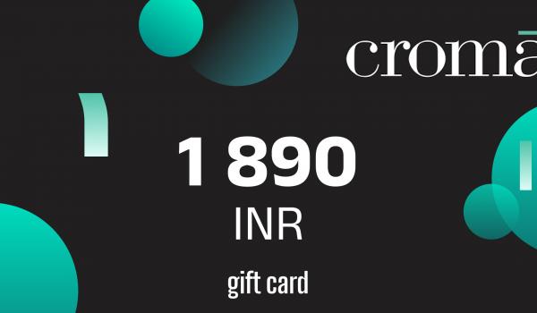 Croma Gift Card 1890 INR