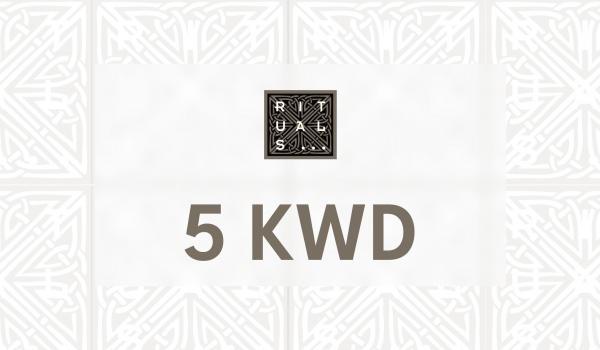 Rituals Gift Card 5 KWD