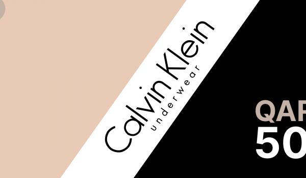 Calvin Klein Gift Card 50 QAR