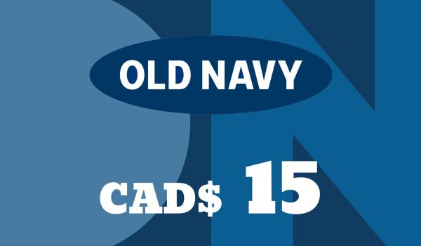 Old Navy Gift Card 15 CAD