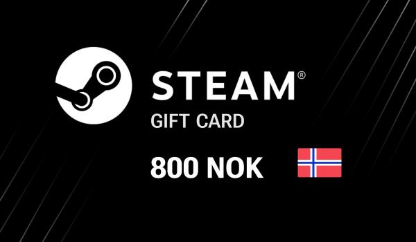 Steam Gift Card 800 NOK