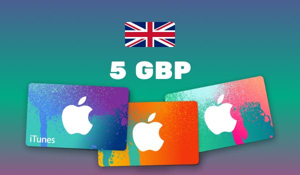 Apple iTunes Gift Card 5 GBP