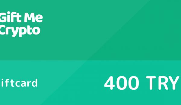 Gift Me Crypto Gift Card 400 TRY