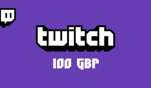 Twitch Gift Card 100 GBP