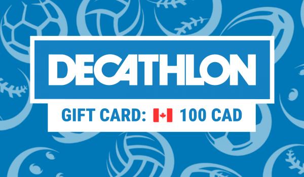 Decathlon Gift Card 100 CAD