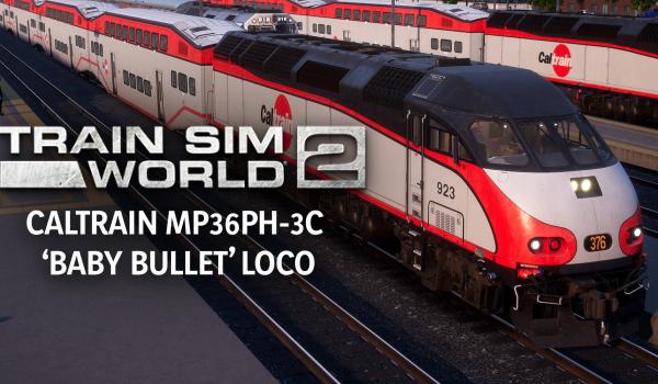 Train Sim World 2: Caltrain MP36PH-3C ‘Baby Bullet’ Loco Add-On (PC)
