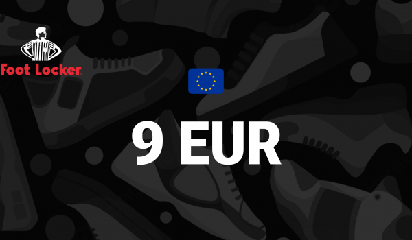 Foot Locker Gift Card 9 EUR