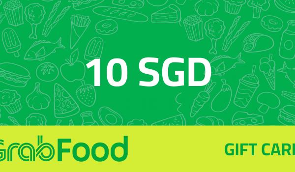 GrabFood Gift Card 10 SGD