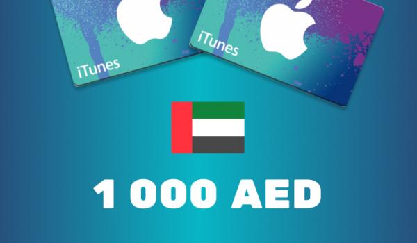 Apple iTunes Gift Card 1000 AED