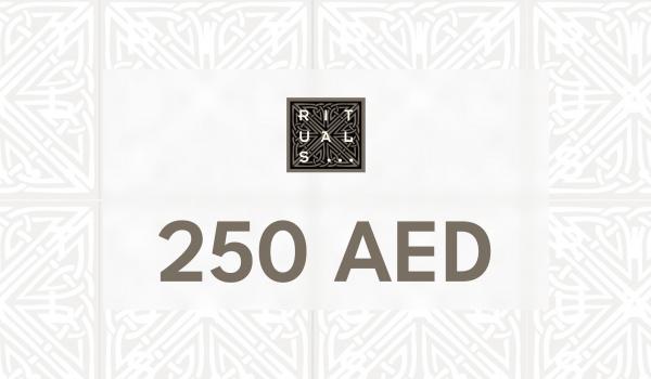 Rituals Gift Card 250 AED