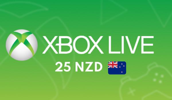 XBOX Live Gift Card 25 NZD