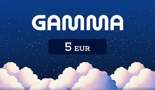 Gamma Gift Card 5 EUR