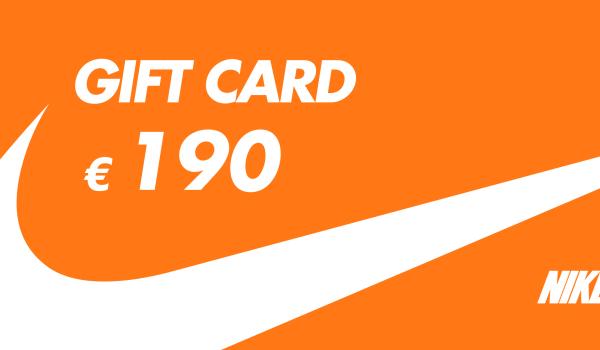 Nike Store Gift Card 190 EUR