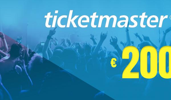 Ticketmaster Gift Card 200 EUR