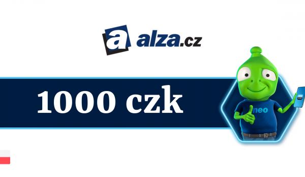 Alza cz Gift Card 1000 CZK