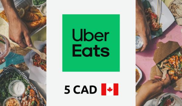 Uber Eats Gift Card 5 CAD