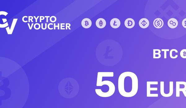 Crypto Voucher Bitcoin 50 EUR