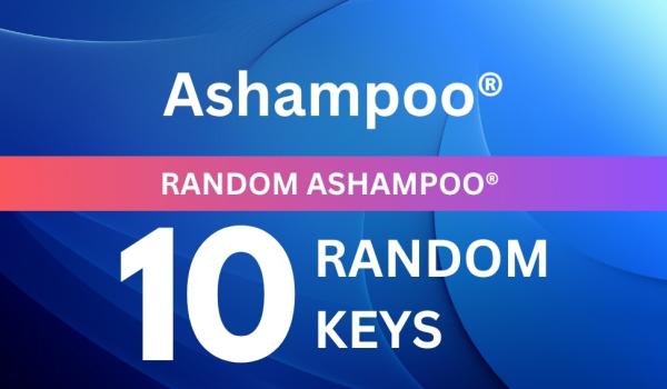 Random Ashampoo 10 Keys (PC)