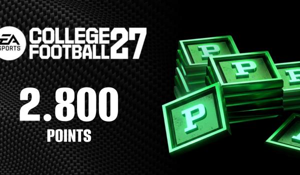 EA SPORTS College Football 27 2800 Points (Xbox Series X)