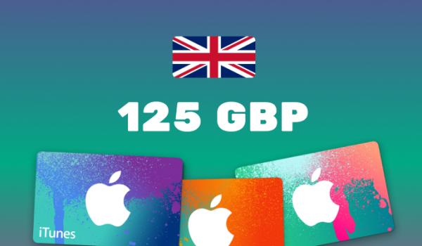 Apple iTunes Gift Card 125 GBP
