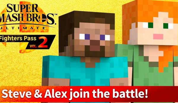 Super Smash Bros. Ultimate - Challenger Pack 7 - Steve and Alex Nintendo (DLC)