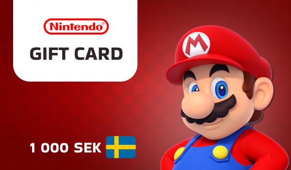 Nintendo eShop 1000 SEK