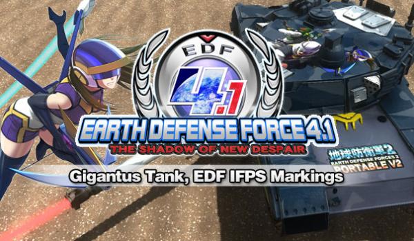 Gigantus Tank EDF IFPS Markings (DLC)