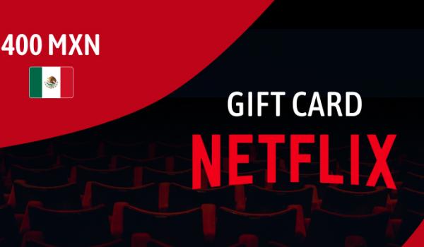 Netflix Gift Card 400 MXN