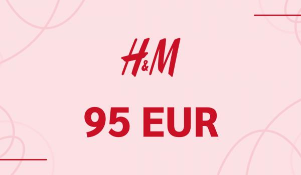 H and M Gift Card 95 EUR