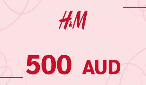 H and M Gift Card 500 AUD