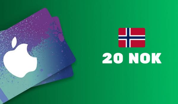 Apple iTunes Gift Card 20 NOK