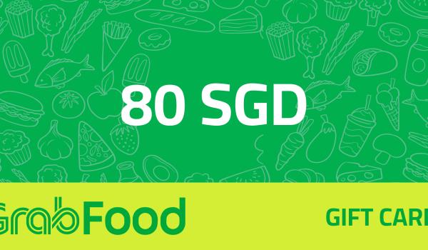 GrabFood Gift Card 80 SGD