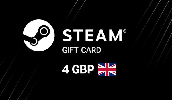 Steam Gift Card 4 GBP