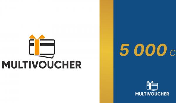 Multivoucher Gift Card 5000 CZK