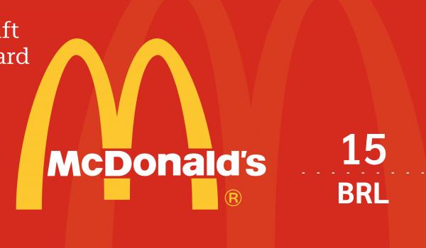 McDonalds Gift Card 15 BRL