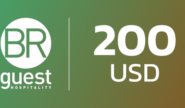 BR Guest Gift Card 200 USD