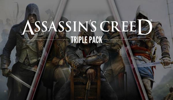 Assassin's Creed Triple Pack: Black Flag, Unity, Syndicate (Xbox)