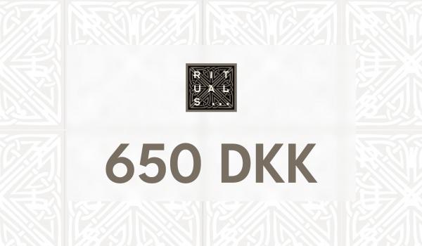 Rituals Gift Card 650 DKK