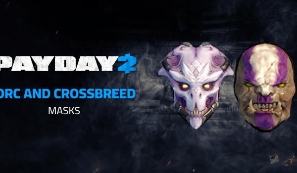 PAYDAY 2 Orc and Crossbreed Masks (DLC)