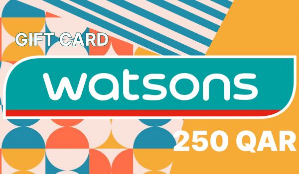 Watsons Gift Card 250 QAR