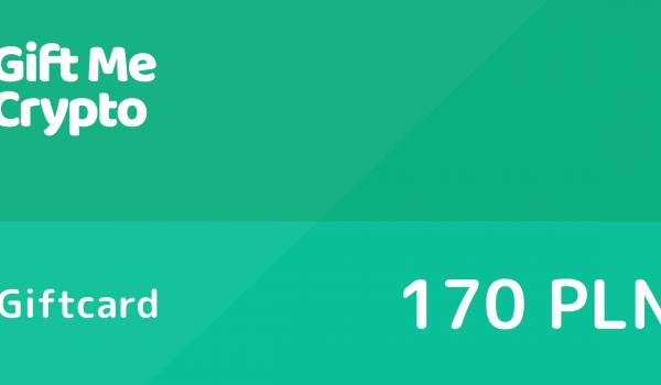 Gift Me Crypto Gift Card 170 PLN