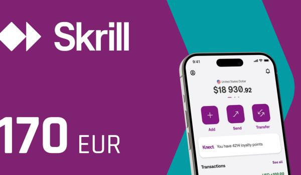 Skrill Gift Card 170 EUR