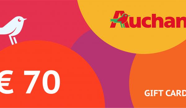 Auchan Gift Card 70 EUR