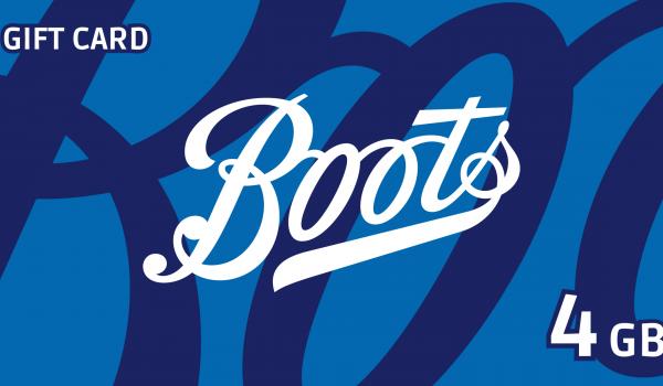 Boots Gift Card 4 GBP