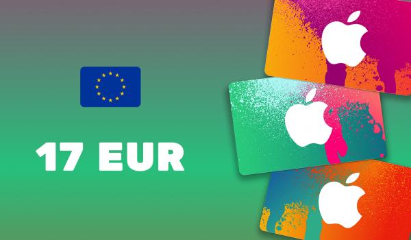 Apple iTunes Gift Card 17 EUR